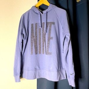Nike Dri-Fit. Blue Hoodie, size Medium.